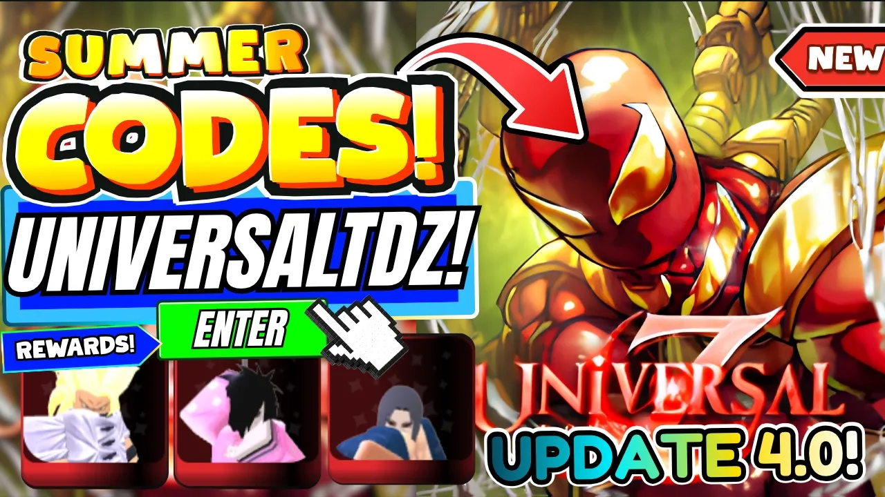 Universal Tower Defense Z redeem codes — steps on Roblox